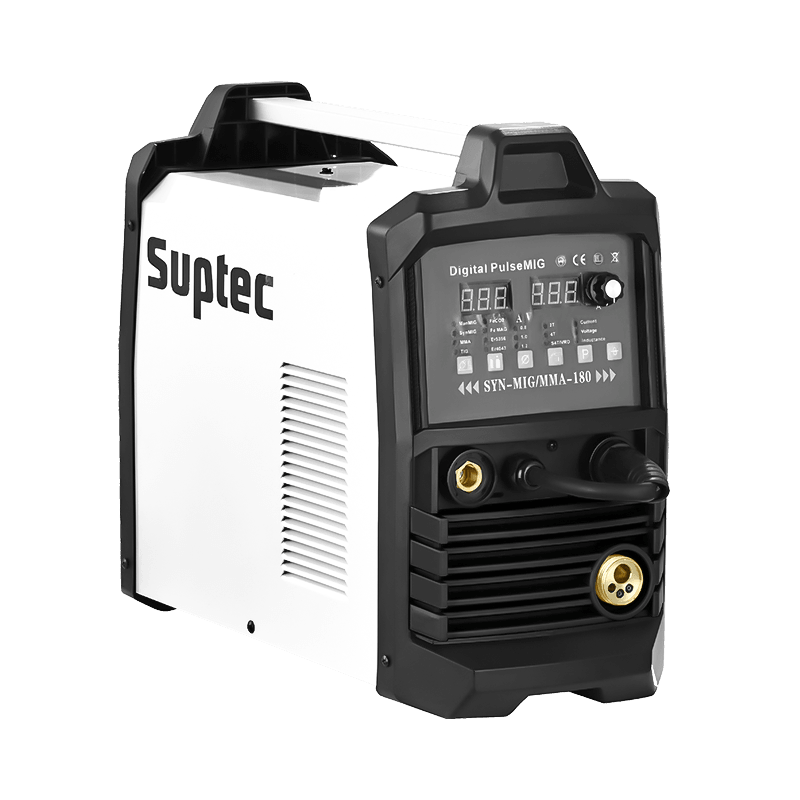 SUPTEC 205A MIG WELDER, ДУГОВАЯ СВАРОЧНАЯ МАШИНА, 3 В 1 МНОГОФУНКЦИОНАЛЬНЫЙ, ДВОЙНОЕ НАПРЯЖЕНИЕ 110/220 В, БЕЗГАЗОВЫЙ, ГОРЯЧИЙ СТАРТ, ИНВЕРТОРНАЯ СВАРОЧНАЯ МАШИНА С LIFT TIG, ЖК-цифровой дисплей, MIG СВАРОЧНАЯ МАШИНА MIG/LIFT TIG/ARC 3 IN 1 2T 4T